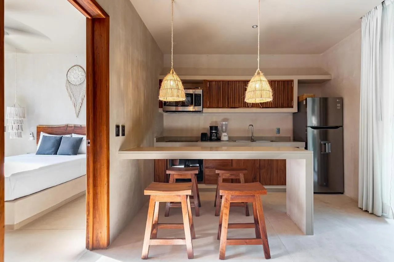 Casai - Bohemian Loft In Eco-Chic Community La Veleta Lägenhet Tulum