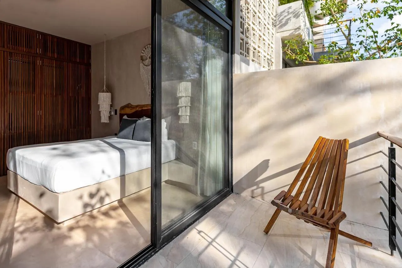 Casai - Bohemian Loft In Eco-Chic Community La Veleta Lägenhet Tulum