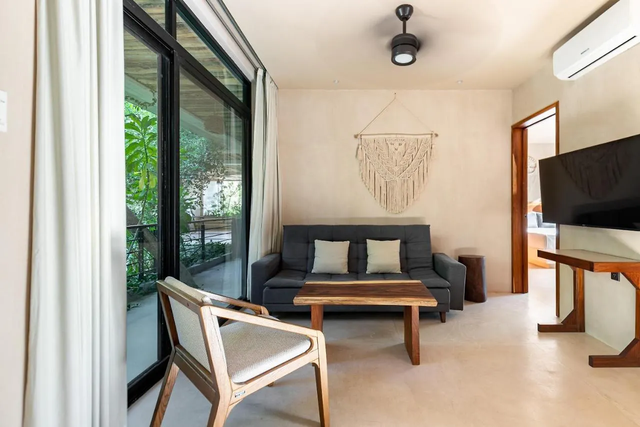 Casai - Bohemian Loft In Eco-Chic Community La Veleta Lägenhet Tulum